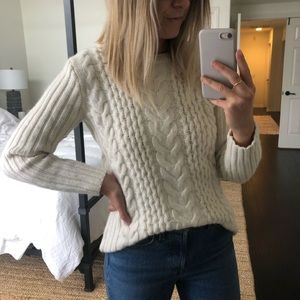 Club Monaco Cable Knit Sweater